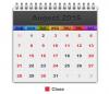8月の資料室開室カレンダー（中）